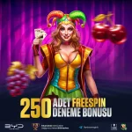 BYDCasino Yatırımsız 250 Freespin Deneme Bonusu.webp