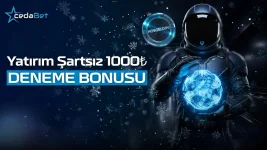 Cedabet'ten Yatırım Şartsız 1000 TL Deneme Bonusu – Yeni Üyelere Özel Fırsat